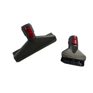 Dyson OEM Flat Tool and Hard Bristle Brush for V15, V12, V11, V10, V8, V7